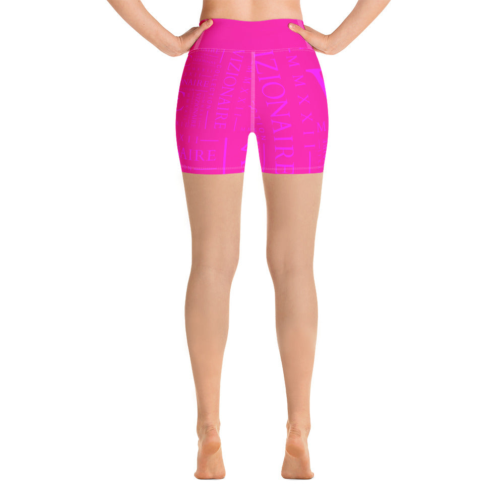 Signature "MMXXII" Biker Shorts // Pink Secret