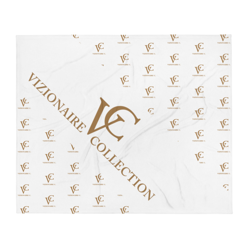 50″ × 60″ Throw Blanket // Caramel City VC3