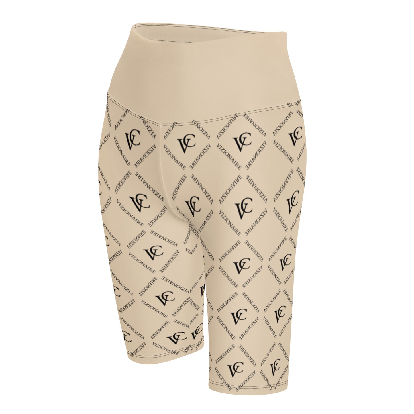"Diamond" Biker Shorts // Champagne Mami (Long Cut)