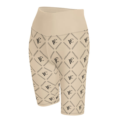 "Diamond" Biker Shorts // Champagne Mami (Long Cut)