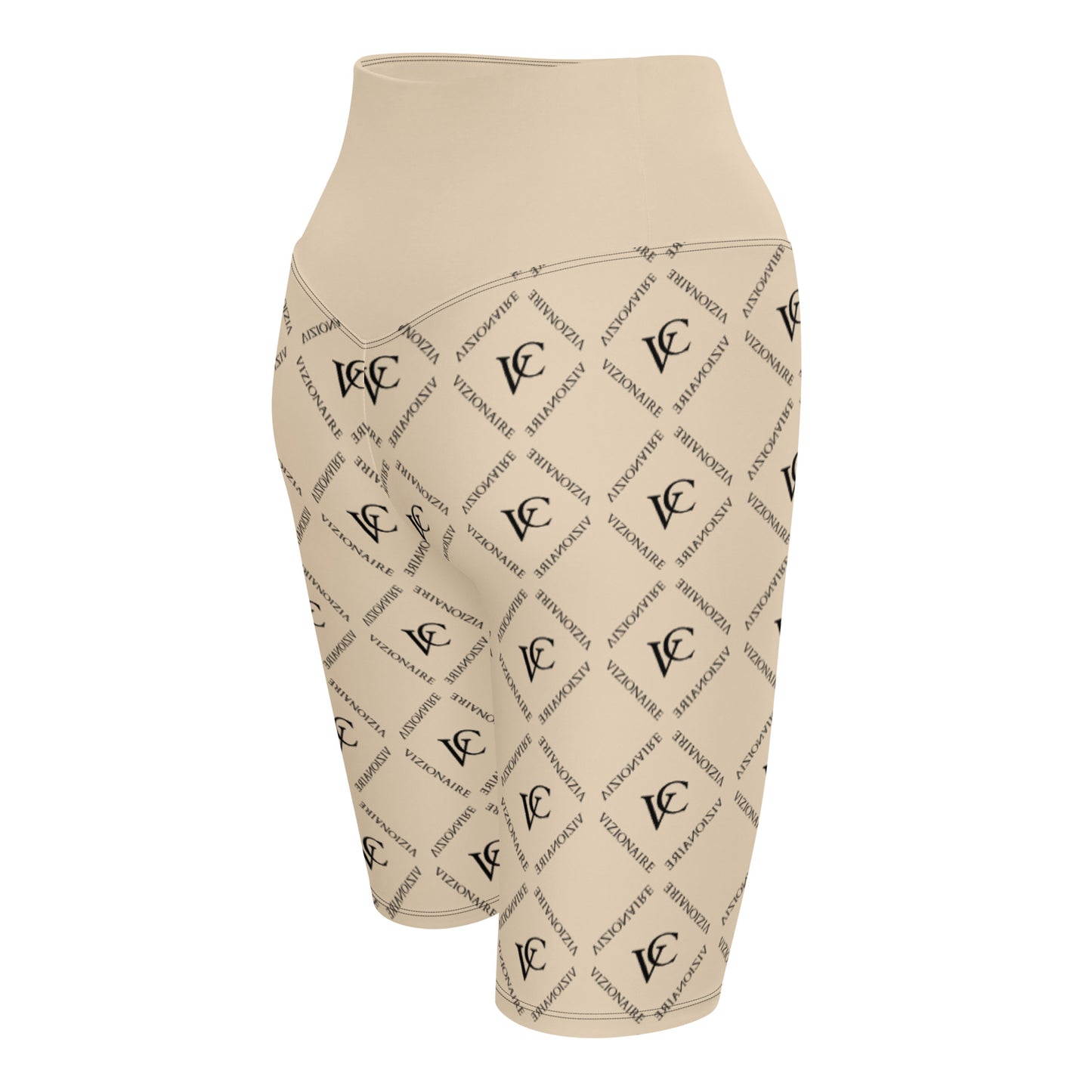 "Diamond" Biker Shorts // Champagne Mami (Long Cut)