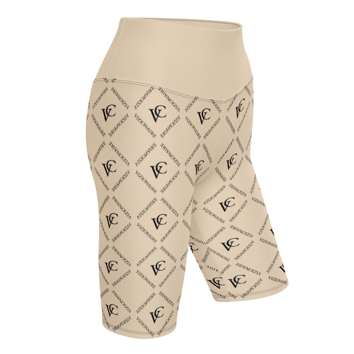 "Diamond" Biker Shorts // Champagne Mami (Long Cut)