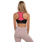 "Tiger Stripes" Sports Bra w/Removable Padding // Pretty Pinkish