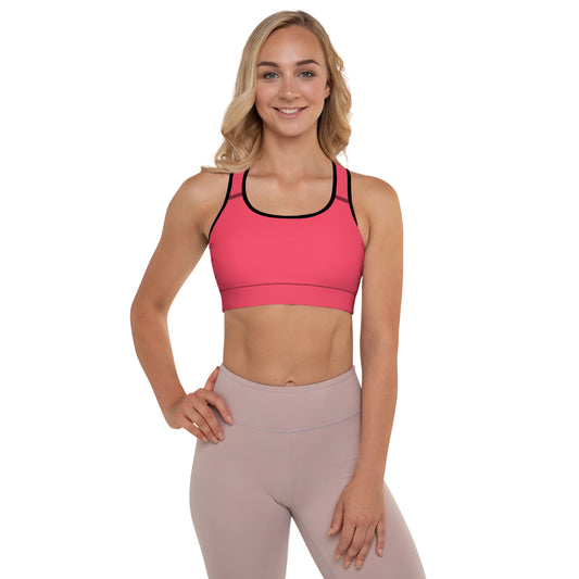 "Tiger Stripes" Sports Bra w/Removable Padding // Pretty Pinkish