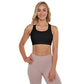 "Tiger Stripes" Sports Bra w/Removable Padding // Ebony