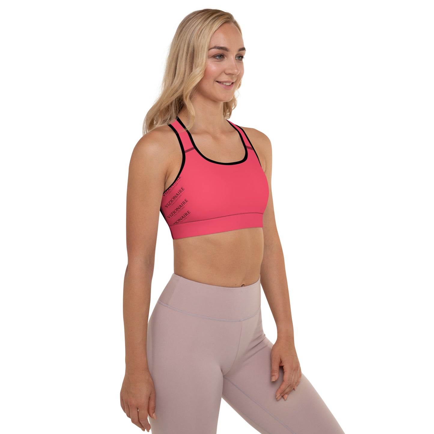 "Tiger Stripes" Sports Bra w/Removable Padding // Pretty Pinkish