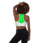 Sports Bra w/Removable Padding // Lime Light