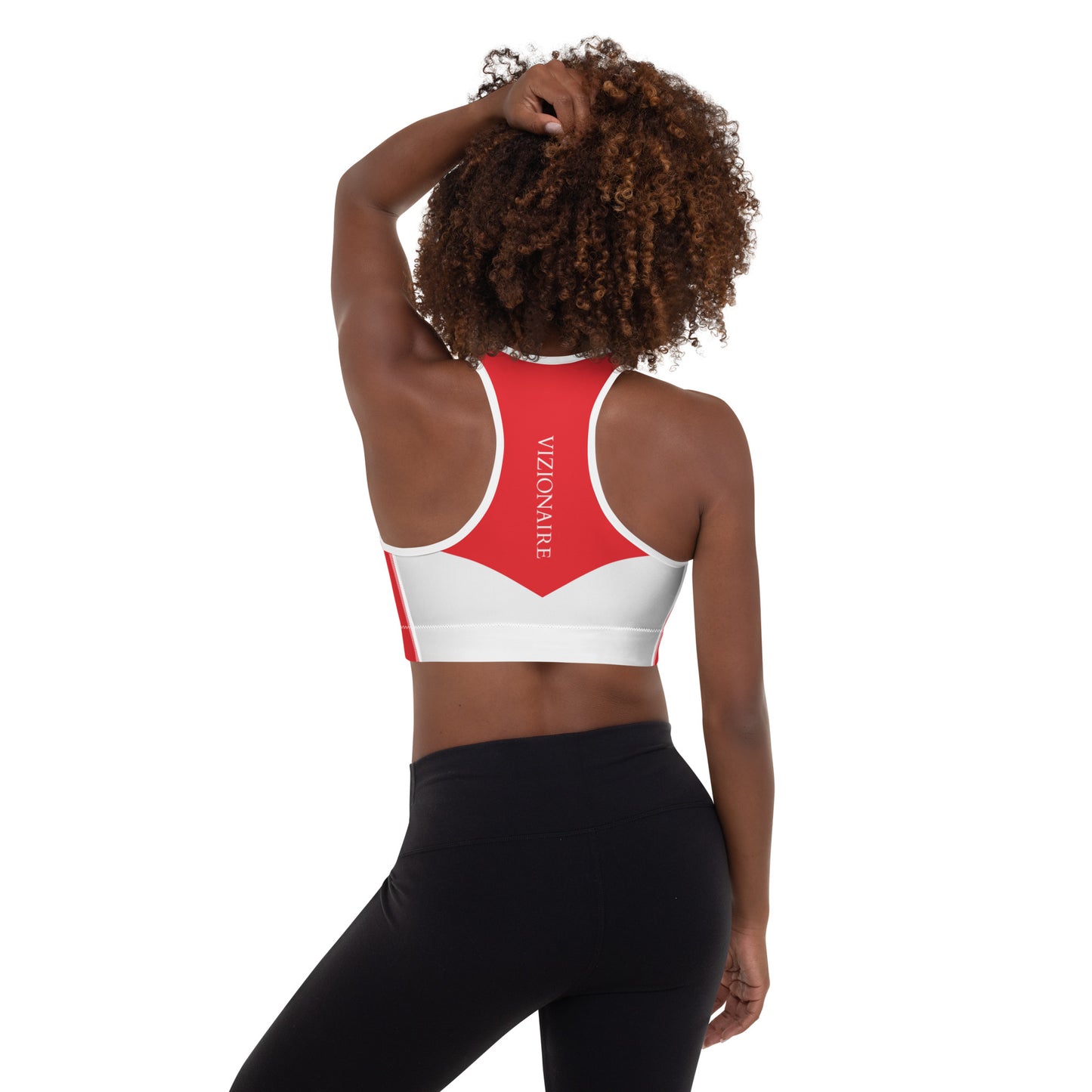 Sports Bra w/Removable Padding // Flame On