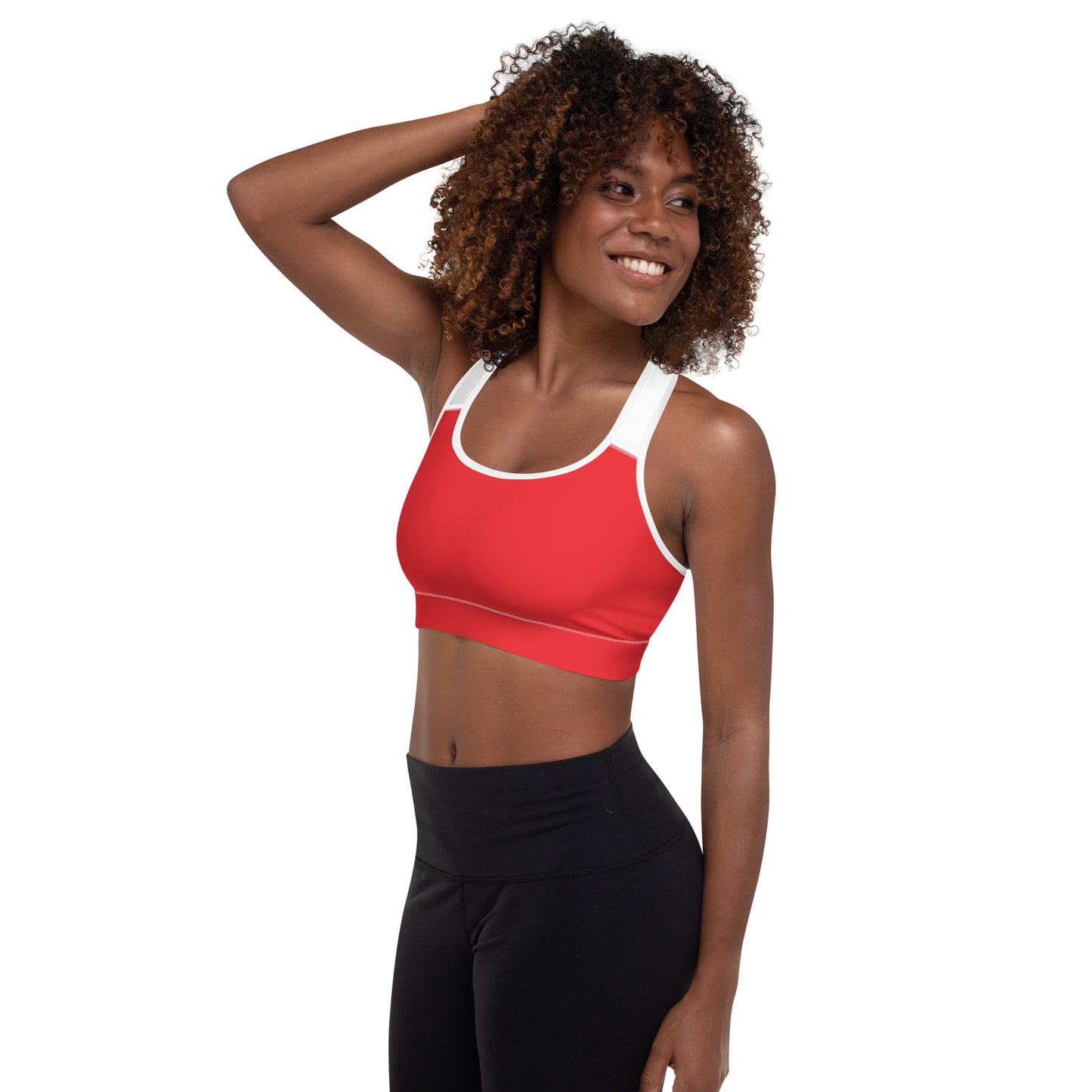 Sports Bra w/Removable Padding // Flame On