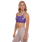 Signature "MMXXII" Sports Bra w/Removable Padding // Purple Passion