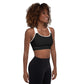 Sports Bra w/Removable Padding // Ebony