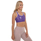 Signature "MMXXII" Sports Bra w/Removable Padding // Purple Passion