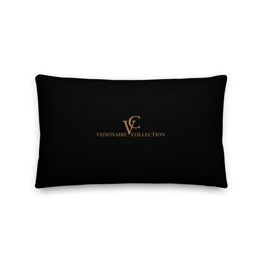 20" x 12" Premium Reversible Throw Pillow // Caramel City-Dark VC1