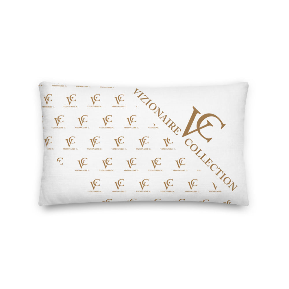 20" x 12" Premium Reversible Throw Pillow // Caramel City VC1