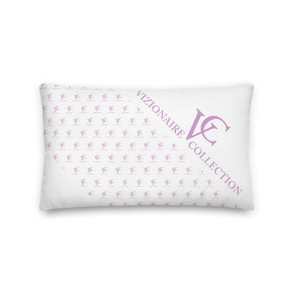 20" x 12" Premium Reversible Throw Pillow // Alice In Wonderland VC1