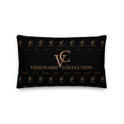 20" x 12" Premium Reversible Throw Pillows // Caramel City-Dark VC2