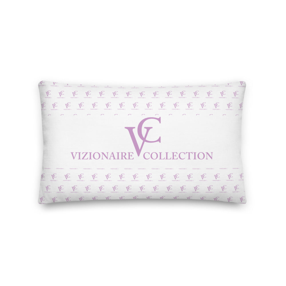 20" x 12" Premium Reversible Throw Pillow // Alice In Wonderland VC2