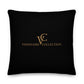 22" x 22" Premium Reversible Throw Pillow // Caramel City-Dark VC1