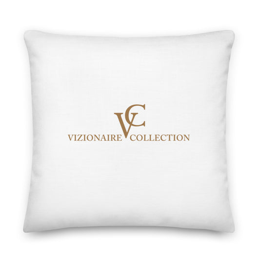 22" x 22" Premium Reversible Throw Pillows // Caramel City VC1