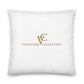 22" x 22" Premium Reversible Throw Pillows // Caramel City VC1