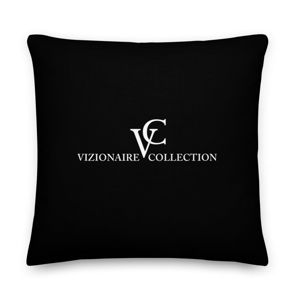 22" x 22" Premium Reversible Throw Pillow // Cookies N Creme VC1