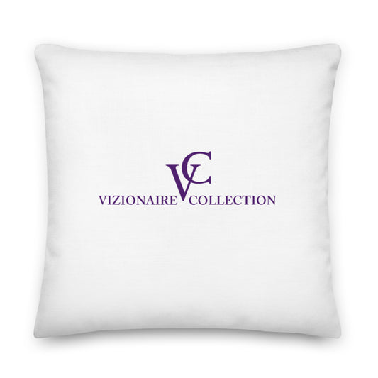 22" x 22" Premium Reversible Throw Pillow // Alice In Wonderland VC1