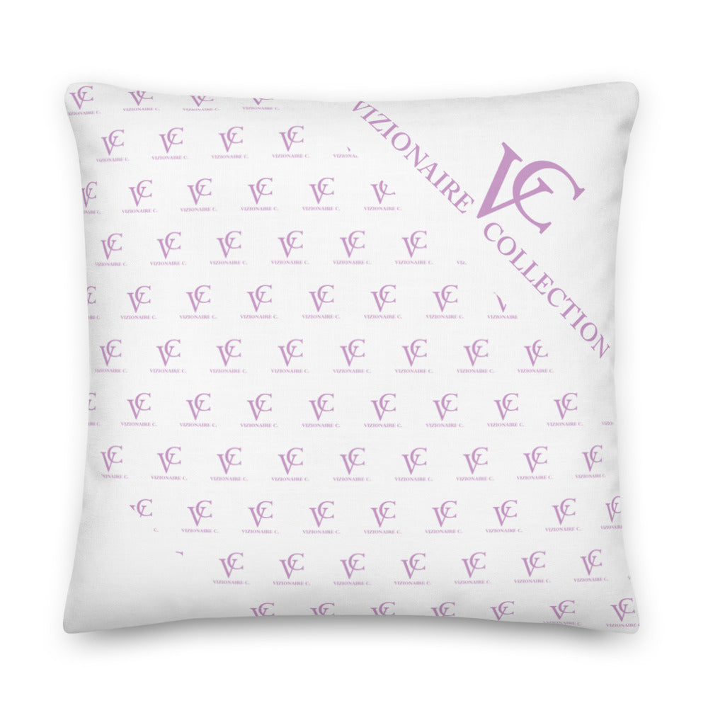 22" x 22" Premium Reversible Throw Pillow // Alice In Wonderland VC1