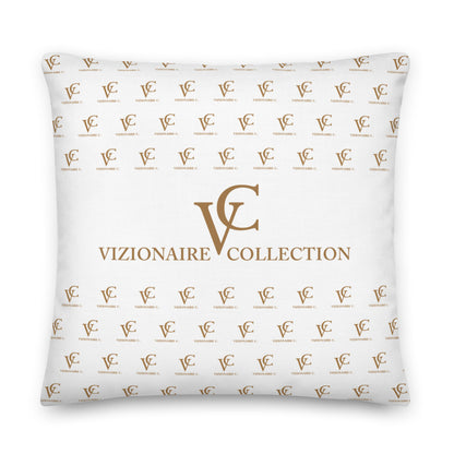 22" x 22" Premium Reversible Throw Pillows // Caramel City VC2