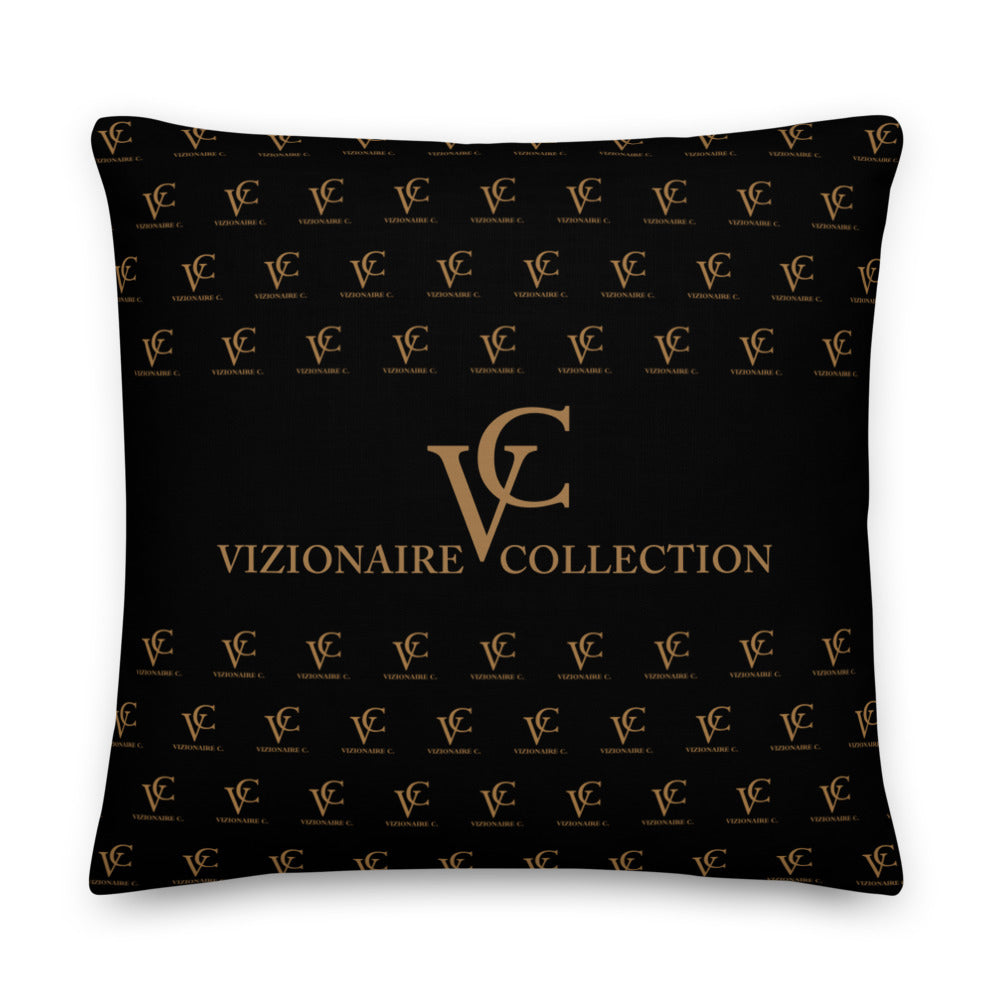 22" x 22" Premium Reversible Throw Pillows // Caramel City-Dark VC2