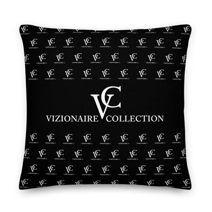 22" x 22" Premium Reversible Throw Pillow // Cookies N Creme VC2