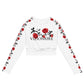 Long-sleeve Crop Top // Red Rosé