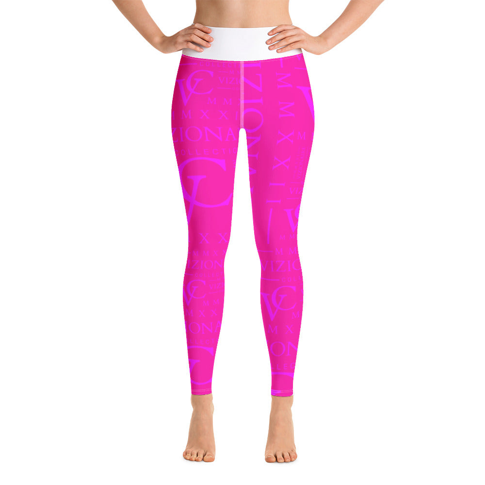 Signature "MMXXII" Leggings // Pink X-Ray