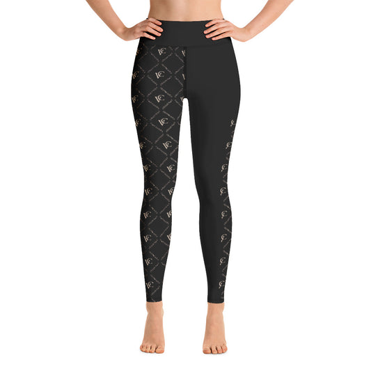 "Diamond" Leggings // Ebony (OS)