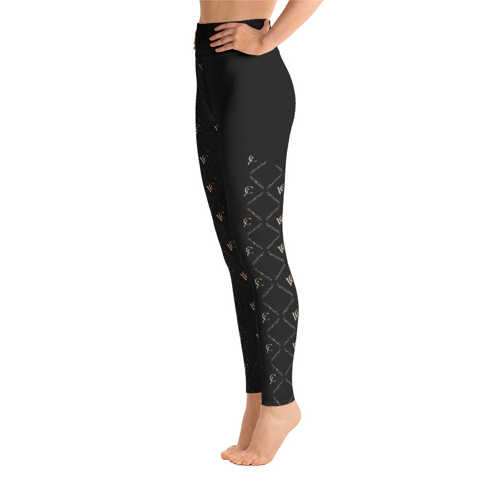 "Diamond" Leggings // Ebony (OS)