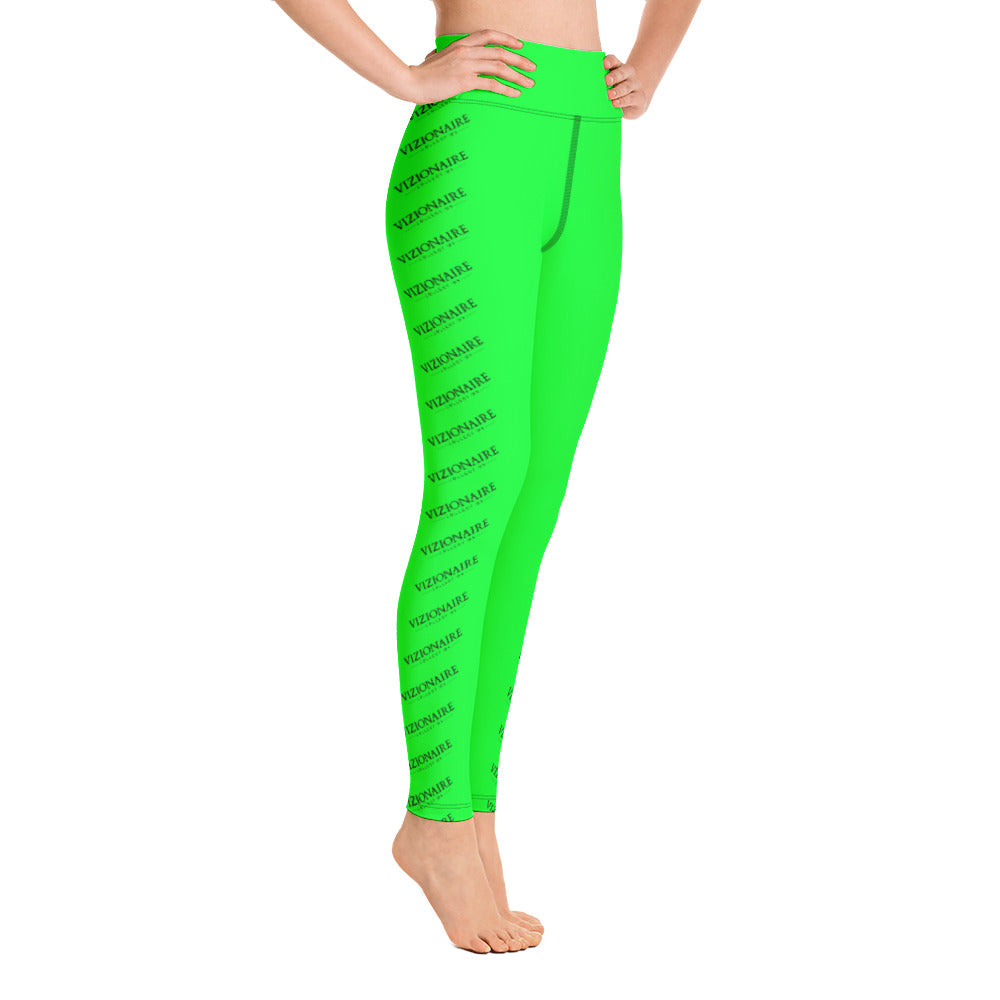 "Tiger Stripes" Leggings // Lime Light