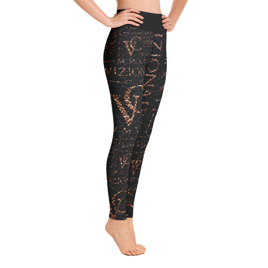 Signature "MMXXII" Leggings // Heiroglyphs