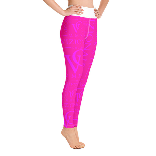 Signature "MMXXII" Leggings // Pink X-Ray