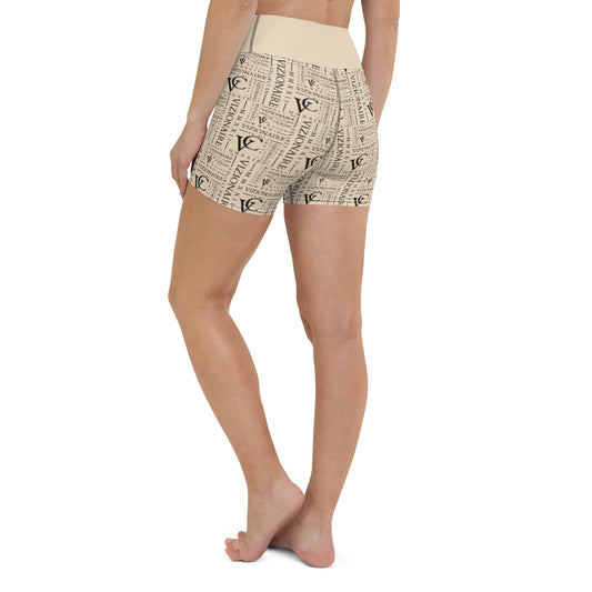 Signature "MMXXII" Biker Shorts // Champagne Mami