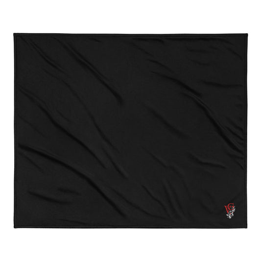 50" x 60" Premium Sherpa Blanket // Red Rosé