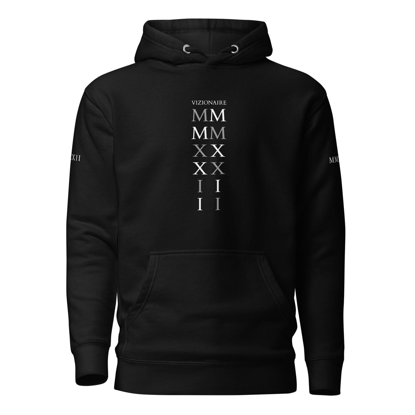 Signature "MMXXII" Stacked Hoodie // Light Lettering