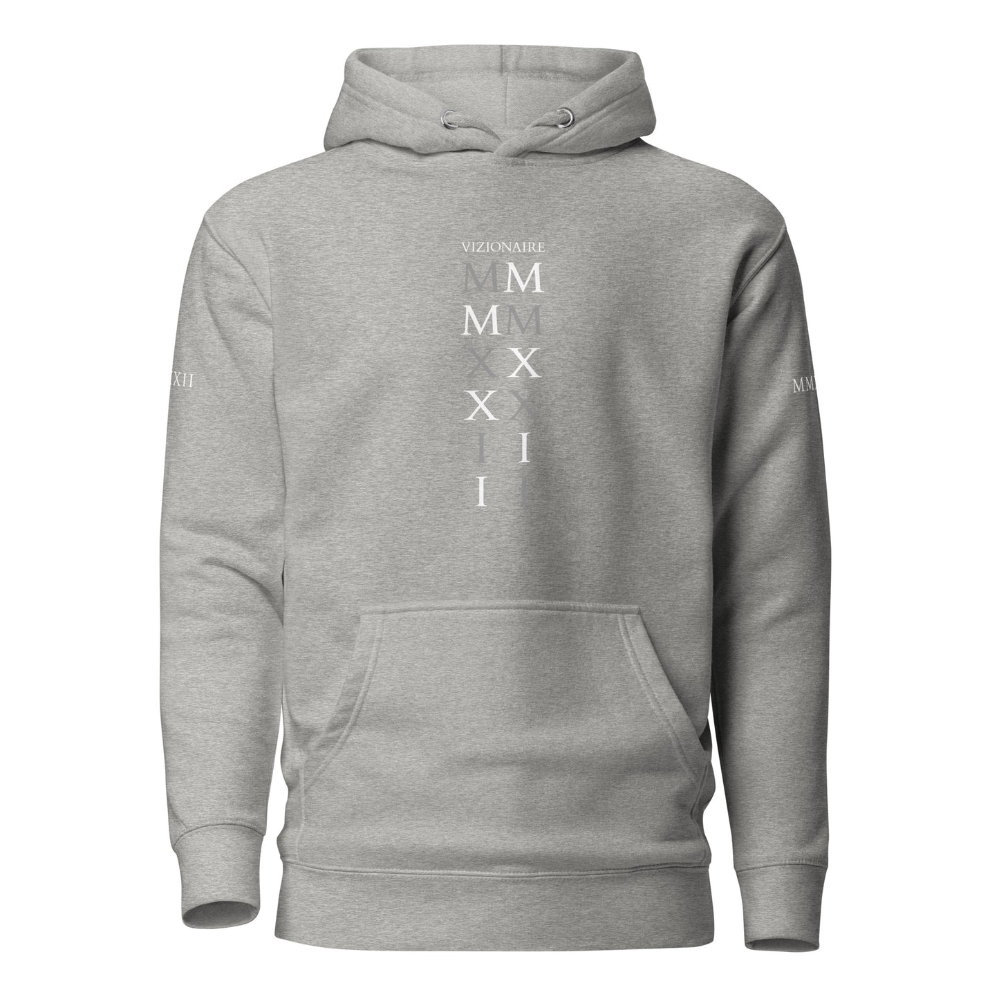 Signature "MMXXII" Stacked Hoodie // Light Lettering