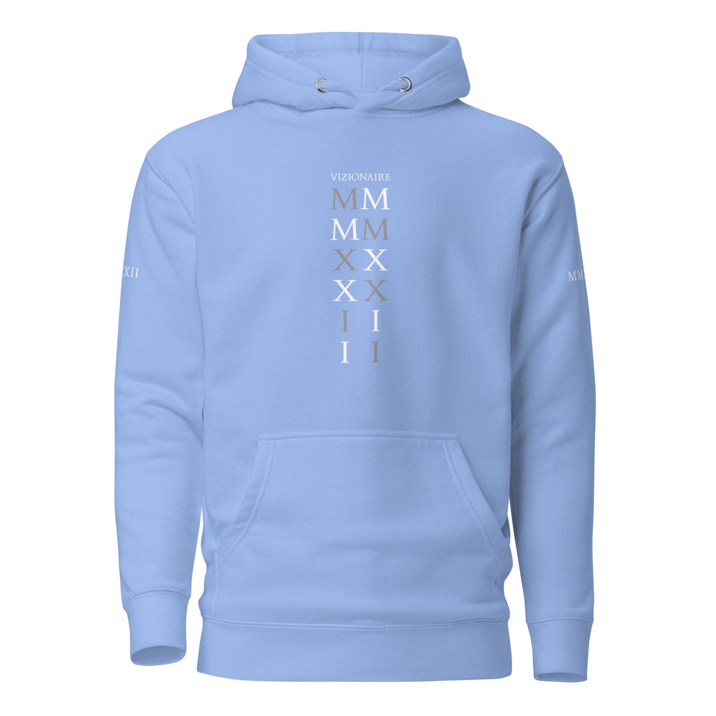 Signature "MMXXII" Stacked Hoodie // Light Lettering