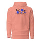 Hoodie // Blue Rosé