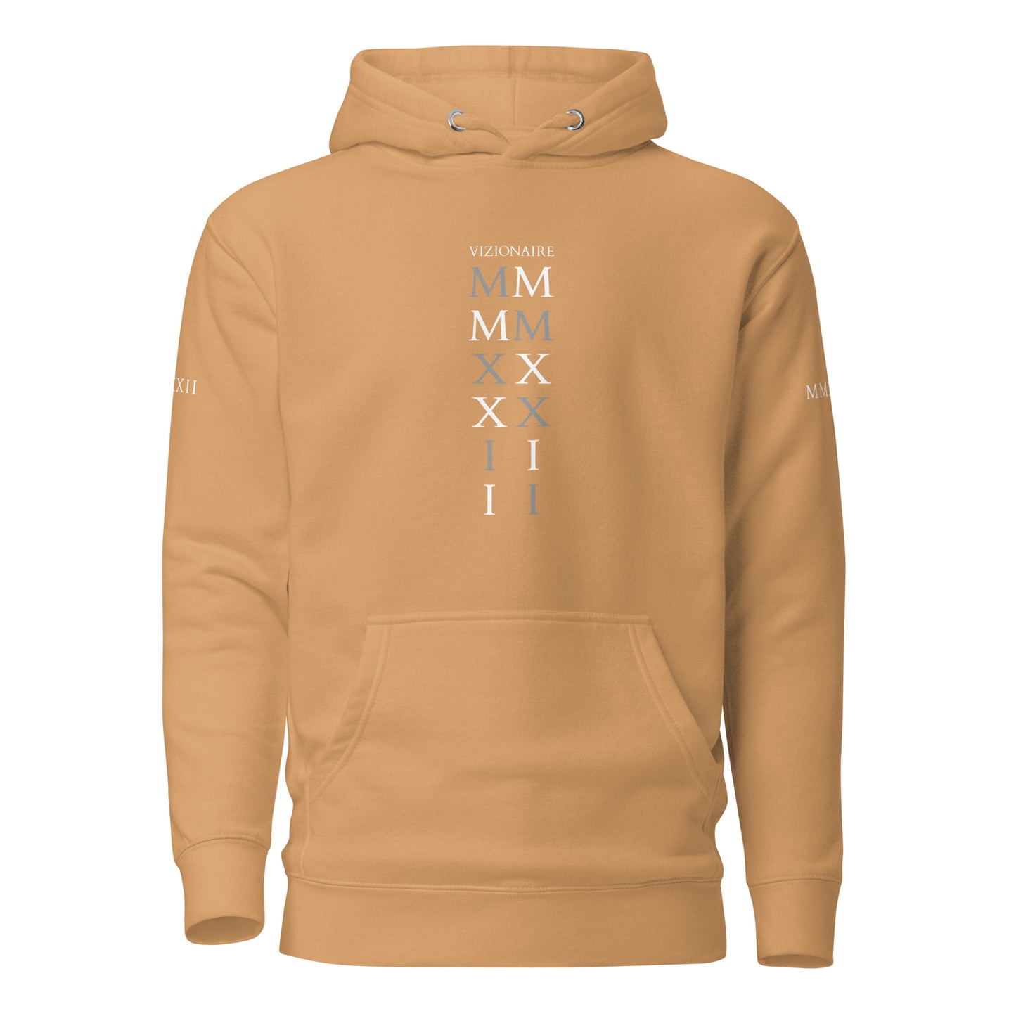 Signature "MMXXII" Stacked Hoodie // Light Lettering