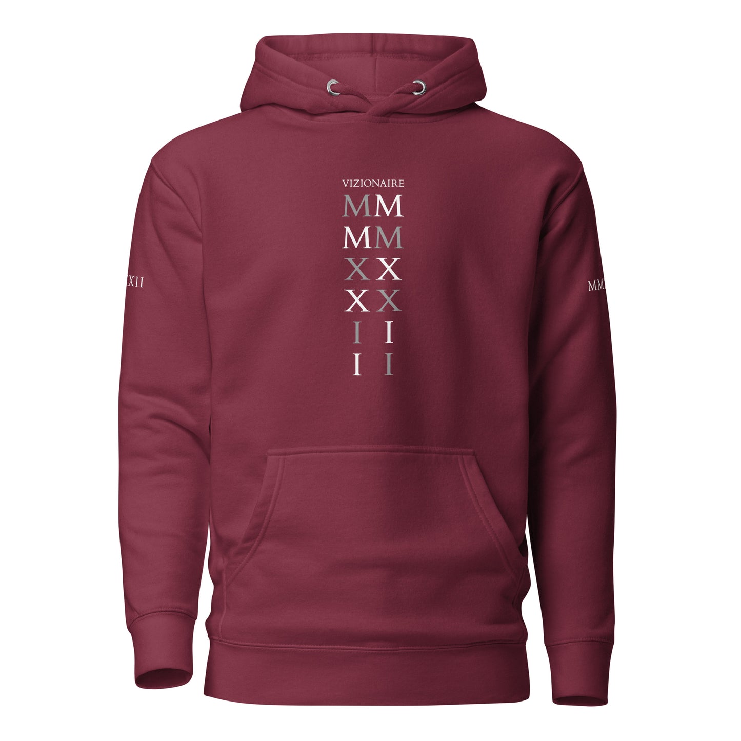 Signature "MMXXII" Stacked Hoodie // Light Lettering