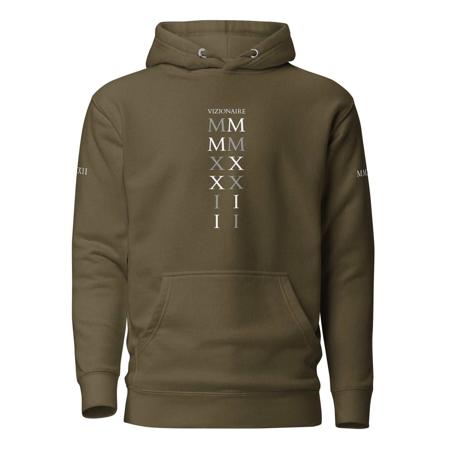 Signature "MMXXII" Stacked Hoodie // Light Lettering