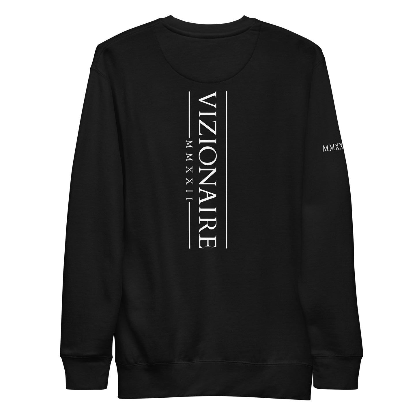 Signature "MMXXII" Sweatshirt // White Lettering