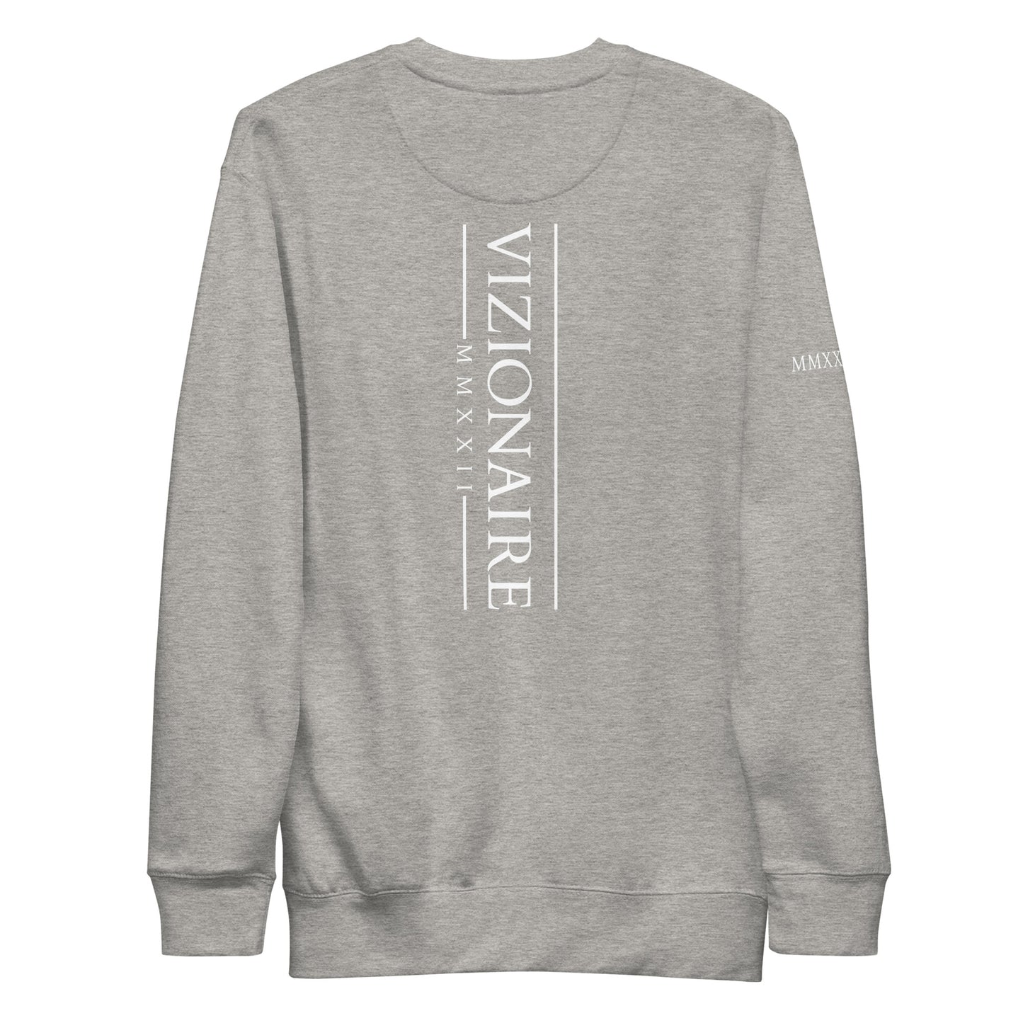 Signature "MMXXII" Sweatshirt // White Lettering